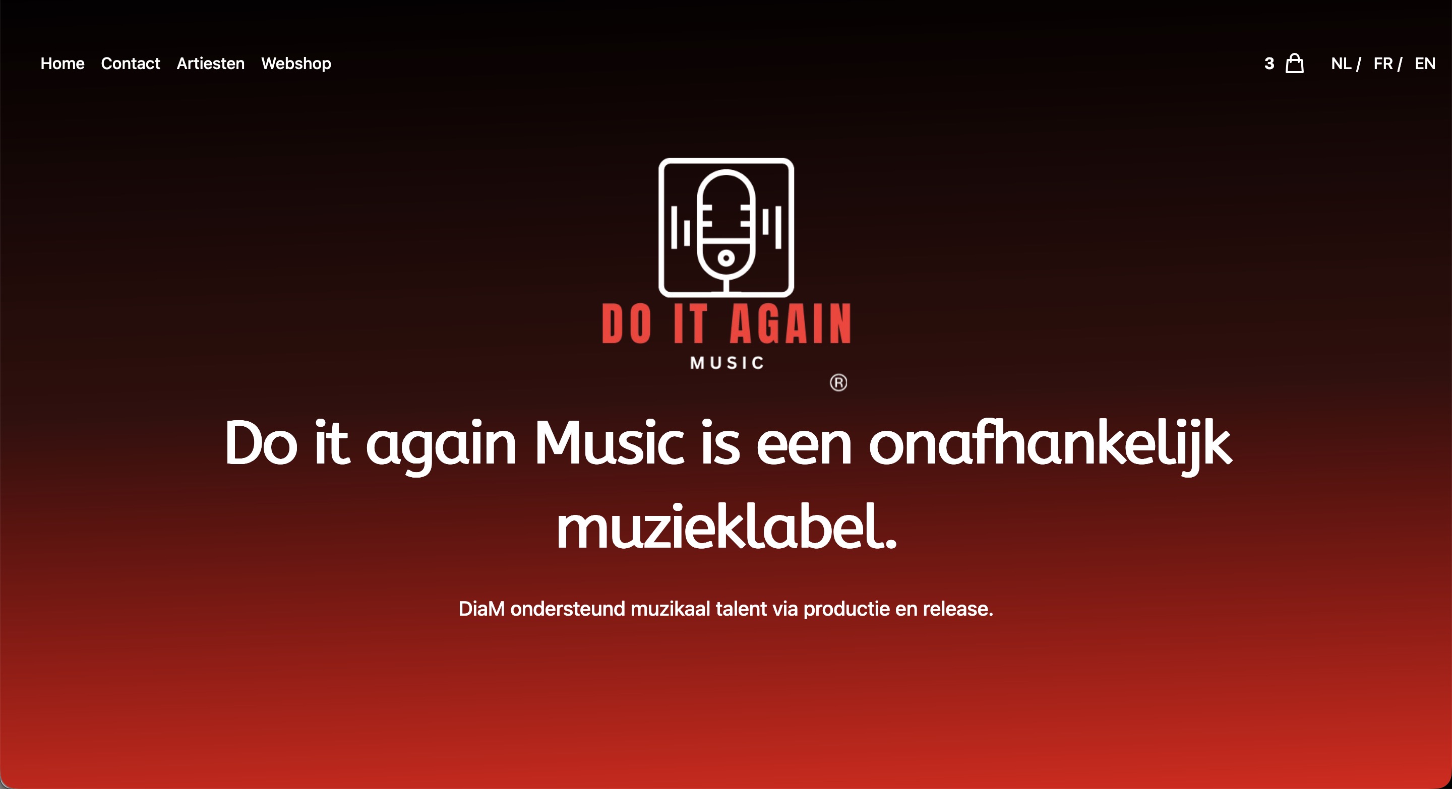 Do It Again Music website