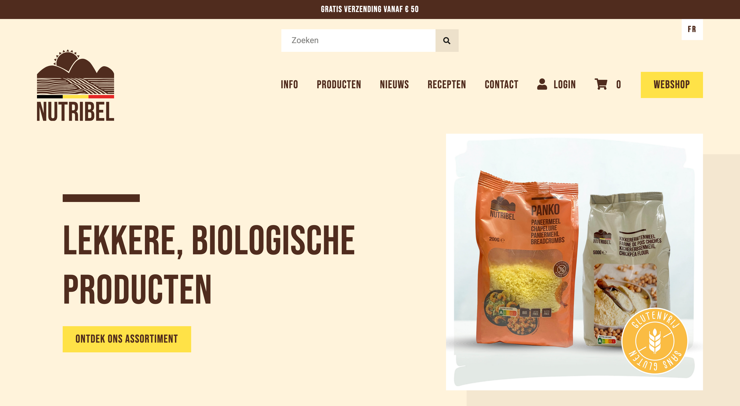 Nutribel website